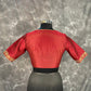 Ehsaas Maroon Coloured Silk Ready to Wear Blouse - kapda Tailor | Swadesiicart