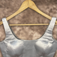 Shades of Stars Silver Coloured Brocket Ready to Wear Blouse - kapda Tailor | Swadesiicart