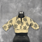 Baadal Ki Chaoon Beige Coloured Cota Cotton/Jute Cotton Ready to Wear Blouse - kapda Tailor | Swadesiicart