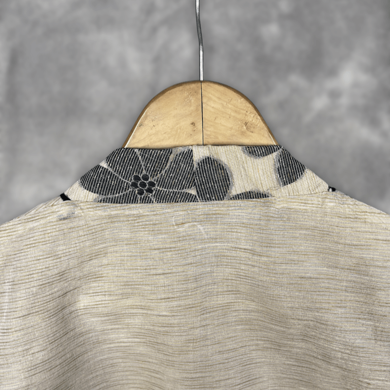 Baadal Ki Chaoon Beige Coloured Cota Cotton/Jute Cotton Ready to Wear Blouse - kapda Tailor | Swadesiicart