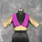 Lavender Love Lavender Coloured Silk & Chanderi Ready to Wear Blouse - kapda Tailor | Swadesiicart
