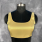 Swarn Vastra Gold Coloured Brocket Ready to Wear Blouse - kapda Tailor | Swadesiicart