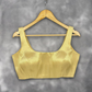 Swarn Vastra Gold Coloured Brocket Ready to Wear Blouse - kapda Tailor | Swadesiicart