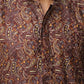 Bluesaanchi Men's Chikankari Embroidered Kurta Set - Brown | Swadesiicart