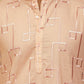 Bluesaanchi Men's Cotton Zari Embroidered Kurta Set - Peach Cream | Swadesiicart