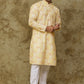 Bluesaanchi Men's Mango Khidki Butta Embroidered Kurta Set | Swadesiicart