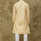 Bluesaanchi Men's Mango Khidki Butta Embroidered Kurta Set | Swadesiicart