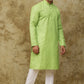 Bluesaanchi Men's Checkered Cotton Kurta Set | Swadesiicart