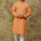 Bluesaanchi Men's Checkered Cotton Kurta Set | Swadesiicart