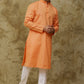 Bluesaanchi Men's Checkered Cotton Kurta Set | Swadesiicart