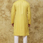 Bluesaanchi Men's Checkered Cotton Kurta Set | Swadesiicart