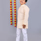 Bluesaanchi Light Peach Chikankari Embroidery Kurta Set – Elegant & Classic for Your Little One | Swadesiicart