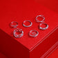 Silver-Plated Alloy Stylish Contemporary Stackable Ring - The Pari | Swadesiicart