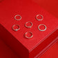 Gold-Polished Alloy Stylish Contemporary Stackable Ring - The Pari | Swadesiicart