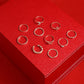 Silver-Plated Alloy Stylish Contemporary Stackable Ring - The Pari | Swadesiicart