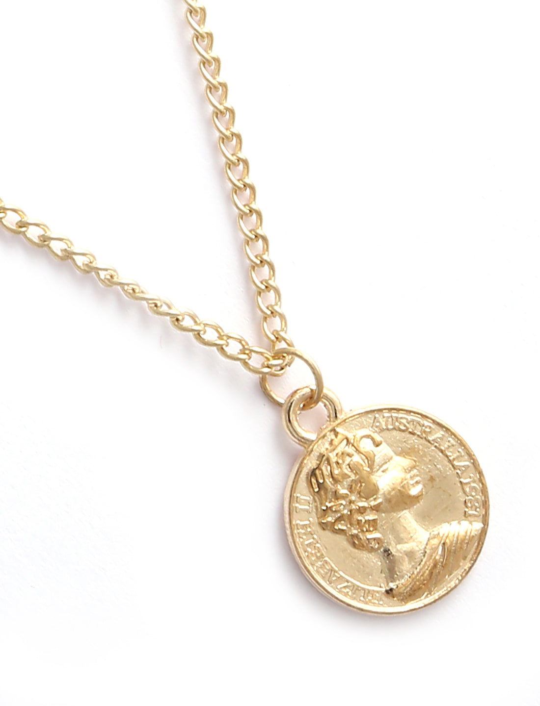 Gold-Polished Alloy Layered Designer Short Necklace - The Pari | Swadesiicart