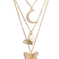 Gold-Polished Alloy Dienty Look Designer Necklace - The Pari | Swadesiicart