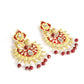 Silver-Plated Alloy Oxidised Round Earrings With Ring Combo - The Pari - Swadesiicart