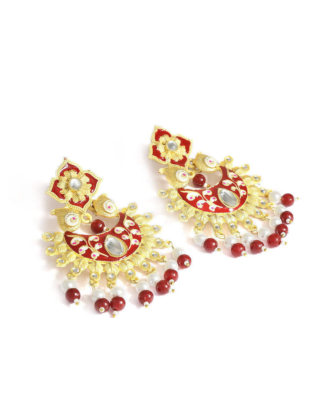 Silver-Plated Alloy Oxidised Round Earrings With Ring Combo - The Pari - Swadesiicart