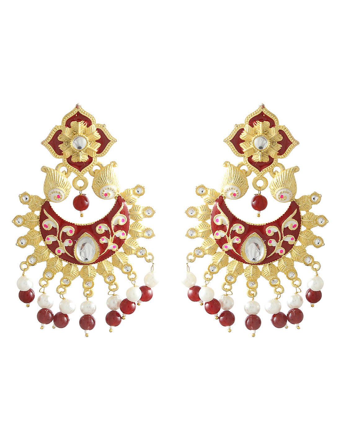 Silver-Plated Alloy Oxidised Round Earrings With Ring Combo - The Pari - The Pari - Dinesh Associates