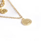 Silver-Plated Alloy Geometric Stones Choker Necklace - The Pari - Swadesiicart