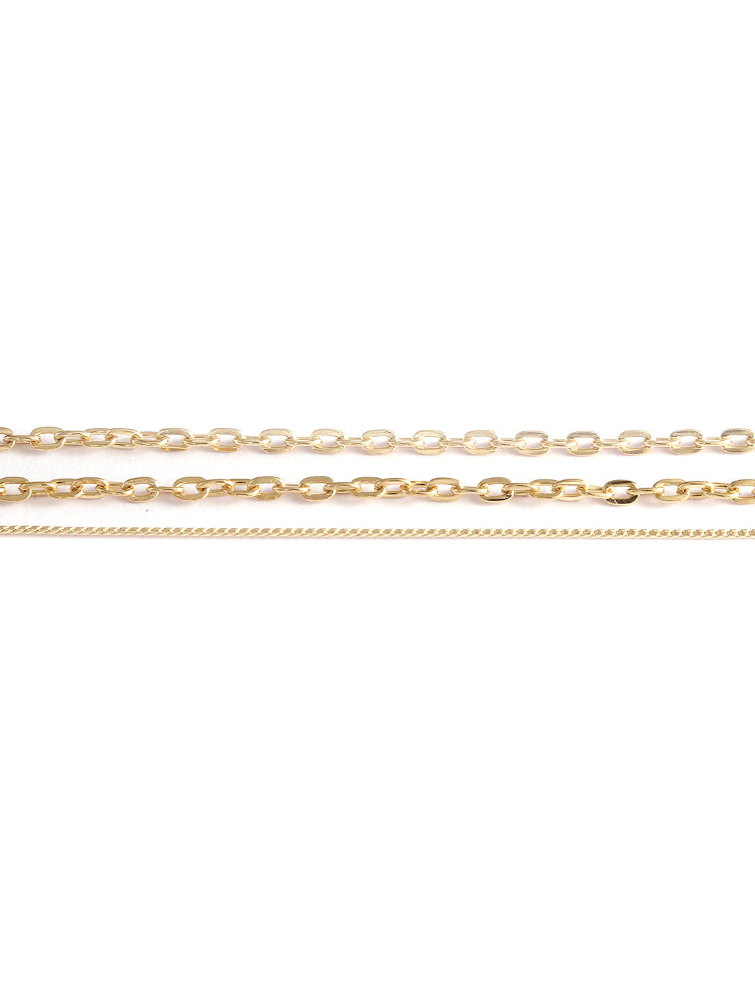 Gold-Polished Alloy Denty Look Heart Necklace - The Pari | Swadesiicart