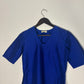 trueBrowns Blue Metallic Top | Swadesiicart