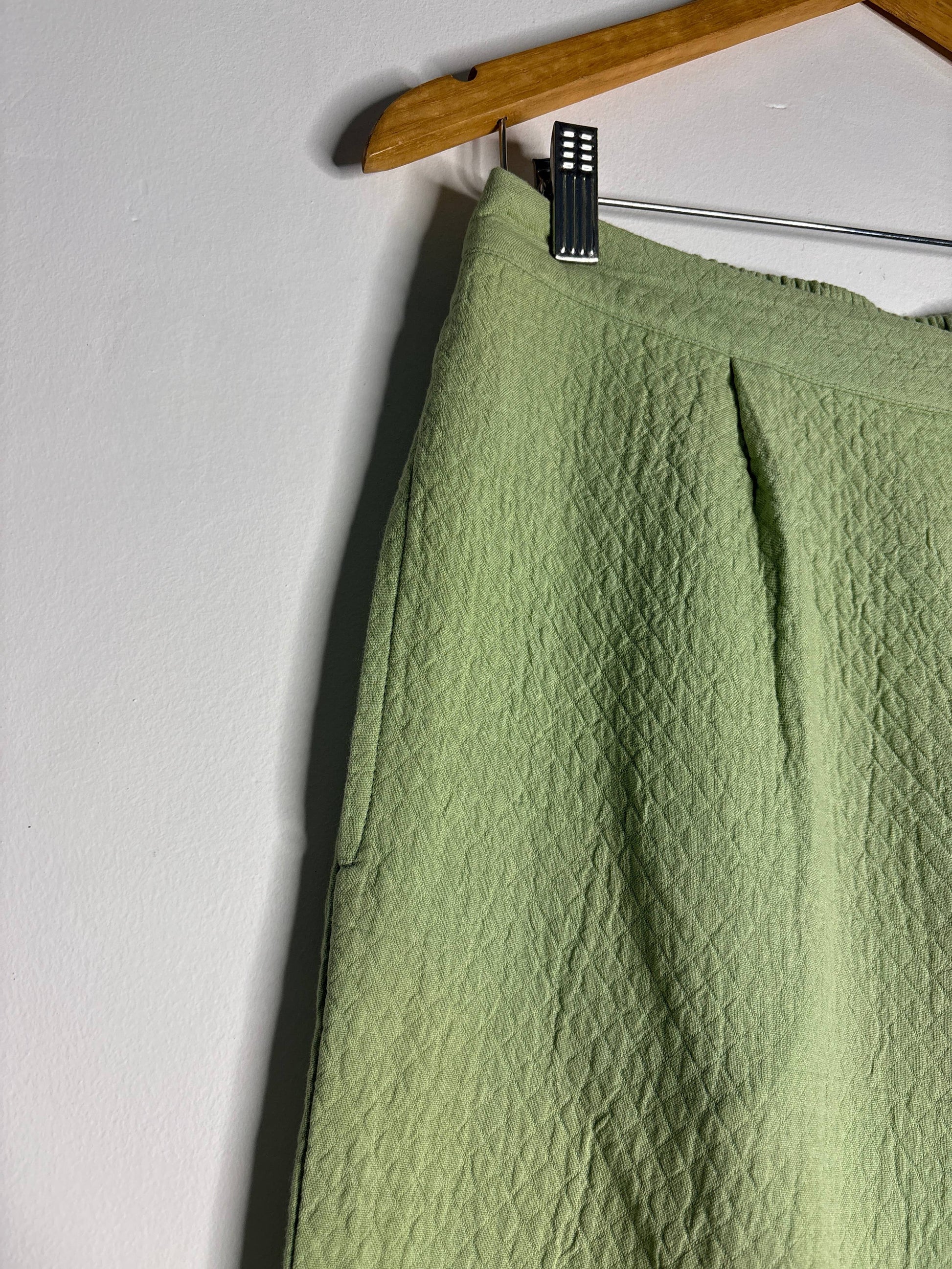 trueBrowns Green Cotton Men's Pant | Swadesiicart