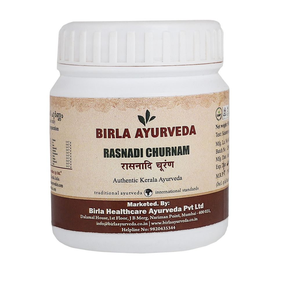 Birla Ayurveda Raasnaadi Choornam | Swadesiicart