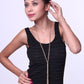 Gold-Toned Alloy Designer Motif Necklace - The Pari | Swadesiicart