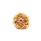 Gold-Polished Alloy Ethnic Designer Cocktail Ring - The Pari | Swadesiicart