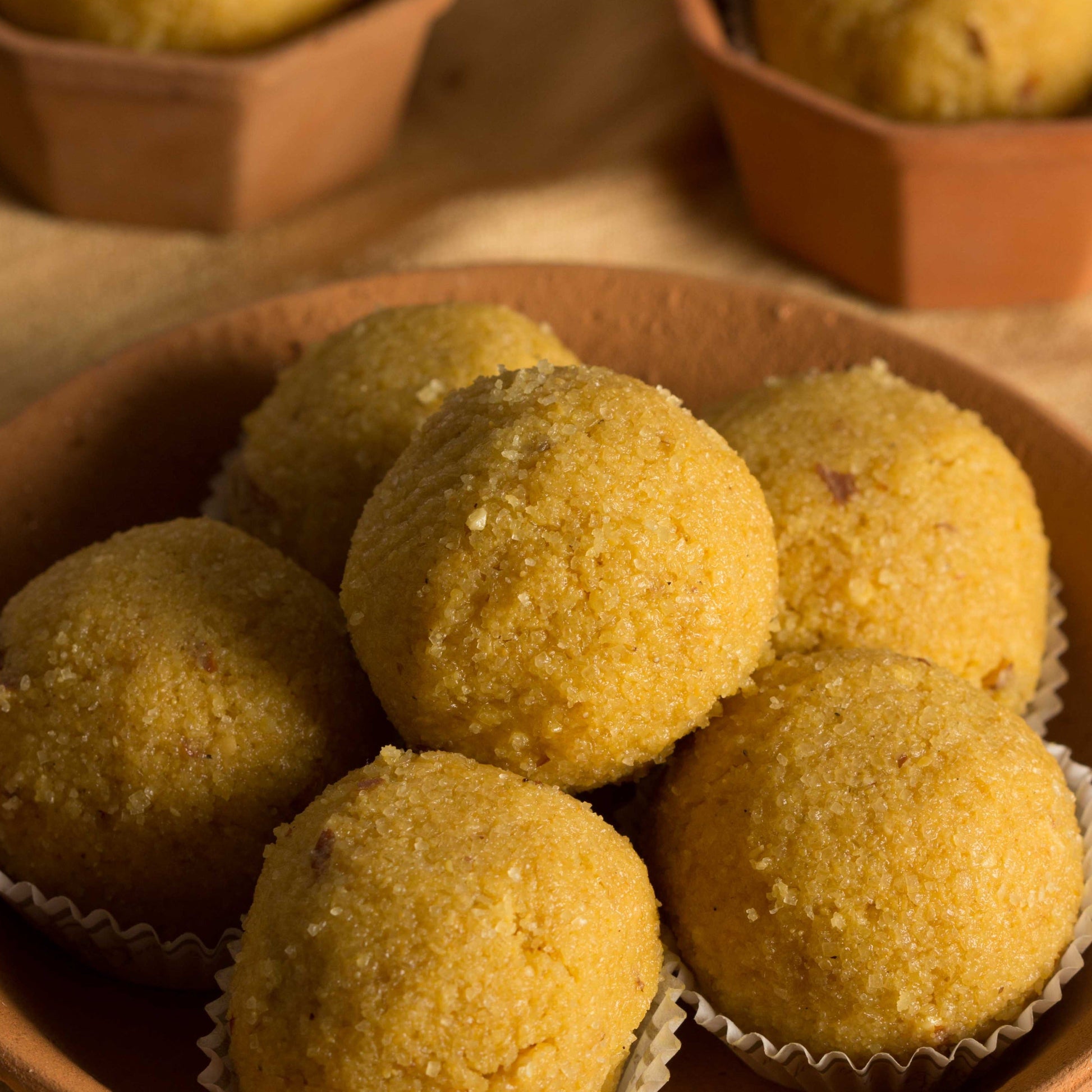 Almond House Besan Laddu | Swadesiicart
