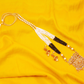 Gold-Polished Alloy Pearl And Beads Mala Pendant Set - The Pari | Swadesiicart