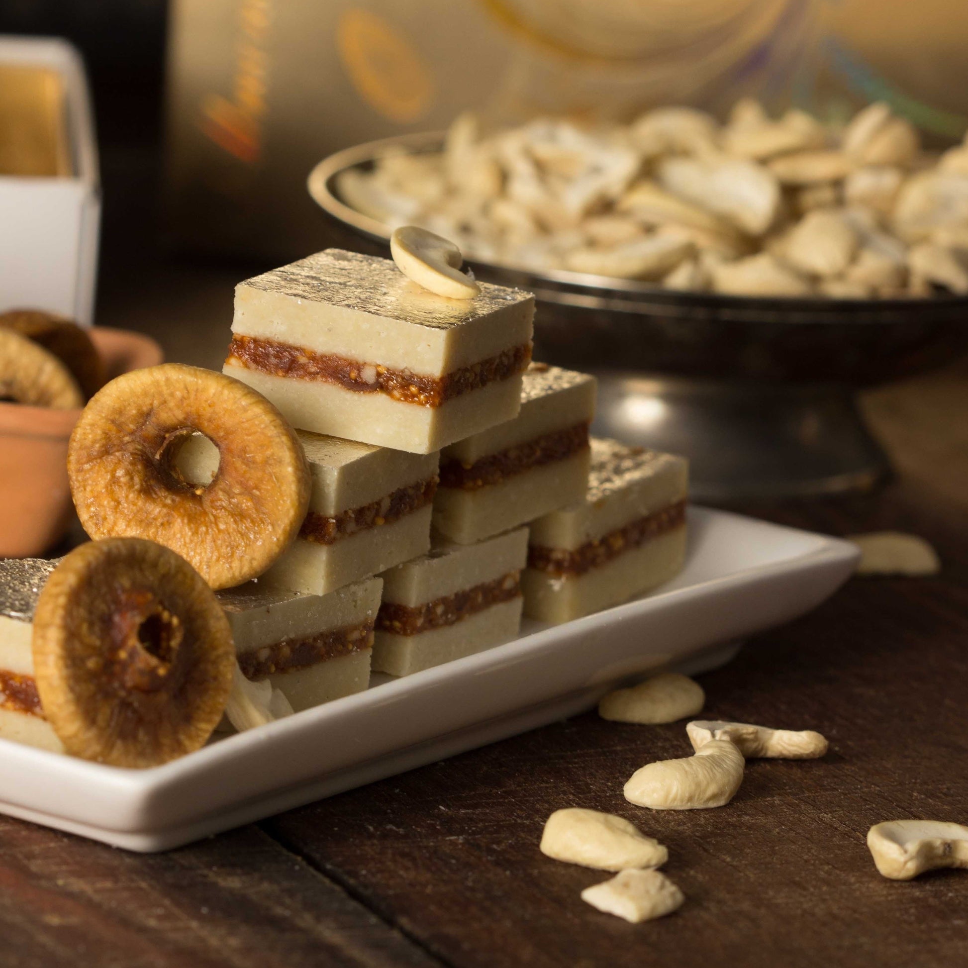 Almond House Kaju Anjeer Burfi | Swadesiicart