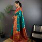 Joban Fashion Red Butti Banarasi Silk Sarees | Swadesiicart