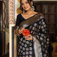 Shree Shyam Fashion Navy Blue Silk Saree