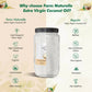 Farm Naturelle 100% Pure Organic Extra-Virgin Cold Pressed Coconut Oil - Swadesiicart