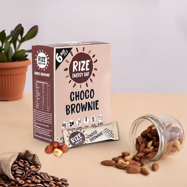 Rize Energy Bar Choco Brownie | Swadesiicart
