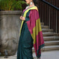 Beatitude Green Cotton Handloom Saree