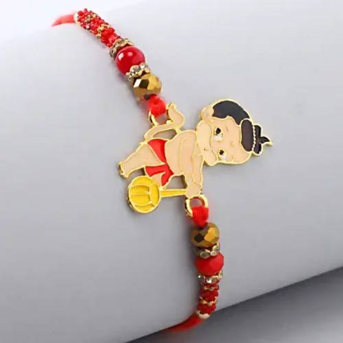 Bal Hanuman Rakhi & Choco Swiss Animal Chocolates