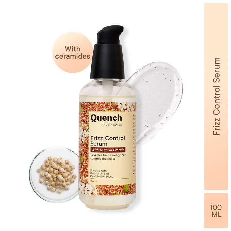 Quench Frizz Control Hair Serum | Swadesiicart