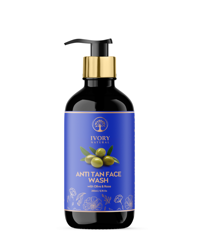 Ivory Natural Tan Face Wash For Crystal Clear And Radiant Skin | Swadesiicart