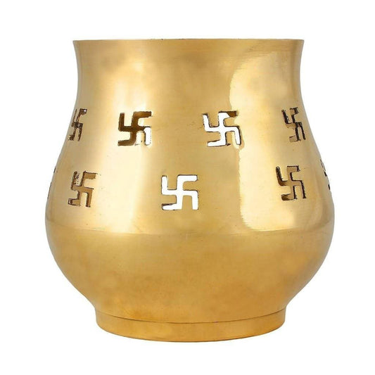 Brass Aroma Pooja Burner | Swadesiicart