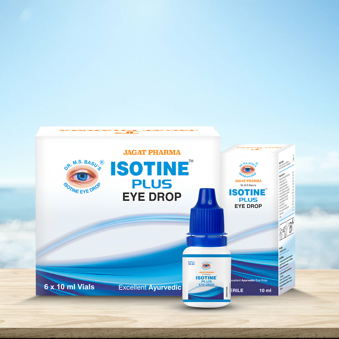 Jagat Pharma Isotine Plus Eye Drops-  Restoring Clarity & Vision | Swadesiicart