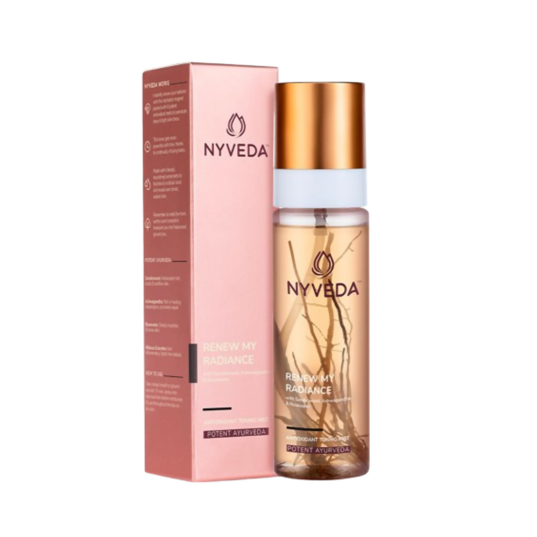 Nyveda Renew My Radiance Antioxidant Toning Mist With Rose Water | Swadesiicart