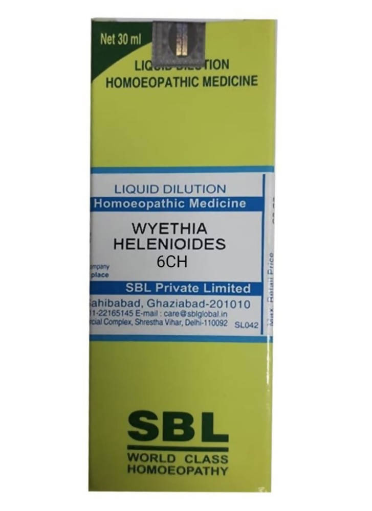 SBL Homeopathy Wyethia Helenioides Dilution | Swadesiicart