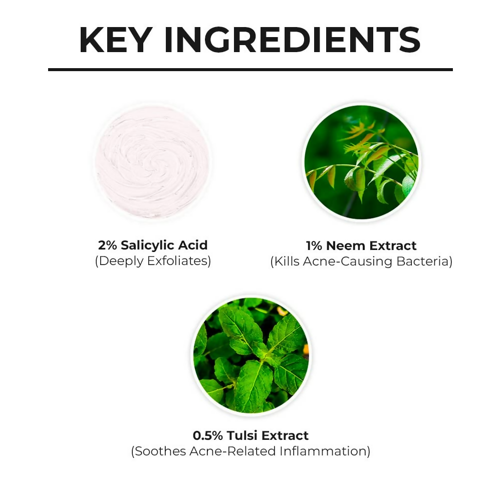 Dr. Sheth's Neem & Salicylic Acid Foaming Face Wash - Limited Time Offer - Swadesiicart