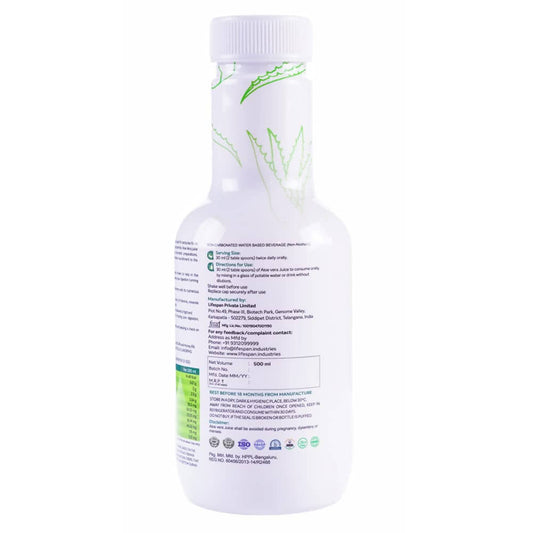 LifeSpan Aloe Vera Juice With Honey - Swadesiicart