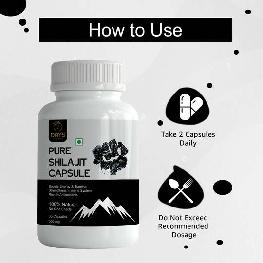 7 Days Pure Himalayan SJ Capules - Swadesiicart
