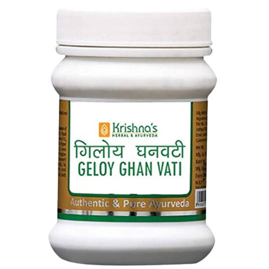 Krishna's Herbal & Ayurveda Geloy Ghan Vati | Swadesiicart